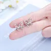 Stud Earrings Butterfly Ear Clips For Women Korean Fashion Jewelry Trendy No Piercing Animal Cute/Romantic Party Gift