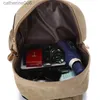 Backpacks wersja koreańska modny plecak swobodne płótno plecak unisex podróż turowa torba szkoła komputerowa duża pojemność retro student plecakl231108