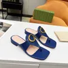 Fashion Designer Sandals Leather High-heeled Slippers Women GGity Classic Flip-Flops Summer safcxv