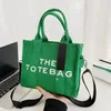 TOTE TOBE WYSOKIE WYSOKIE Kobiety luksusowe designerskie torby na płótnie praktyczne duże pojemność zwykłe torebki torebki monety kwadratowe M023291F