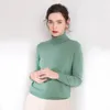 Women's Sweaters Sky Blue Cashmere Women Knitted Turtleneck Pull Femme Hiver Oversized Fashion Autumn Winter Warm Uppper Undertakes