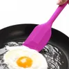 Nuovo 3 pezzi creatività silicone spatola raschietto pennello cucchiaio da cucina strumenti di cottura set di accessori per gadget