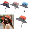 Cappelli a tesa larga Cappello da sole estivo da donna con visiera di protezione UV casual alla moda in corda Visiera parasole da spiaggia