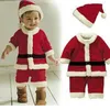 Clothing Sets Kids Christmas Sets Boys Girls Santa Claus Suit Children's Carnival Party Outfit Baby Xmas Top Pants 2psc Suit for 1-12 years 231108