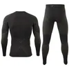 Men's Thermal Underwear Seamless Tight Tactical Men Outdoor Sports Function Breathable Training Cycling Thermo Long Sets