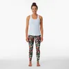 Active Pants Myriade De Japonais On Dark Grey - Plethora Of Kawaii Japanese Motifs Leggings Yoga Mujer Gimnasio Para Legins W