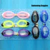 Lunettes Lunettes de natation Lunettes avec bouchons d'oreille Pince-nez Silicone étanche Unisexe P230408