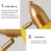 Lâmpadas de mesa Lâmpada criativa nórdica Moda Metal Pen Art Arte simples Luzes LED/proteção para os olhos Reading, Decoração da casa do quarto