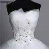 Party Dresses Fashion Classic Real Photo Applicies Vintage White Pearls Wedding Dresses 2022 Vestidos de Noiva Bridal Gown Plus Size Straps 0408H23