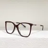 2023 Yeni Lüks Tasarımcı Güneş Gözlüğü İnternet Ünlü Modaya uygun Pearl Myopia gözlük çerçevesi ile aynı çerçeve. Dişi ch3441'in düz ve küçük bir yüzü var
