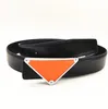 Designer Mens Belt Ceinture Black Smooth Buckle Valentine Christmas Day Gift Fashion Leather Waistband Woman Belts for Man Designer