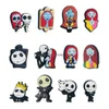 Sapato peças acessórios pesadelo antes do natal jibitz encantos presentes jack skellington decoração para tamancos sandálias pulseira pulseiras hall otnkp