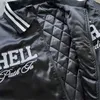 남자 재킷 Hellstar Bomber Jacket 남자 여자 1 1 고품질 헤비 자수 대형 ETS Q231109