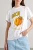 GAN Polo da donna firmata Hot Letter Fashion Trend Beach Neck T-shirt a maniche corte Tide Tops 2024