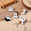 Emaille Broche Pins Halloween Spooky Pompoen Set Esthetische Leuke Revers Badges Coole Pins voor Rugzakken Hoed Zak Kraag Diy Mode-sieraden Accessoires