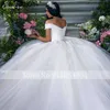 Party Dresses EVALOVE Custom Romantic Sweetheart Neck Beading Ball Gown Wedding Dress 2023 Gorgeous Appliques Court Train Vintage Bridal Gown 0408H23