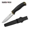 Coltello a lama fissa SWISS TECH Survival con fodero Strong Single Edge Ottimo per l'escursionismo Campeggio Attività all'aperto