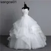 Party Dresses Fashion Classic Real Photo Applicies Vintage White Pearls Wedding Dresses 2022 Vestidos de Noiva Bridal Gown Plus Size Straps 0408H23