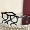 Jac Mar Mag Oversizezowane okulary przeciwsłoneczne Designer Chunky Talerz Przezroczysty obiekty