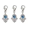 Takılar 100pcs Hamsa El Kötü göz Kabh Luck Mücevher Yapma Bulguları için Yeni Damla Teslimat Jewelr Dhgarden Dhe7o