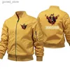 Męskie kurtki Thunderdome czarodzieja Hardcore Jackets Men Pilot Air Gruba kurtka baseballowa płaszcz baseballowy 5xl Motocykl Kurtka Q231109