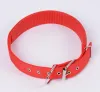 40 pièces / lot marque mise à jour en nylon double épaississement mousse collier de chien de compagnie boucle carrée colliers de chien chiot chat ZZ