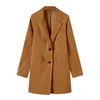 Ternos femininos femininos casual leve jaqueta fina casaco fino manga longa escritório feminino jaquetas de lã capuz tempo frio futebol