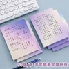 50st Office Accessories Page Flags Kawaii Stationery Memo Pad Note Notepad Decoration Söt stationär