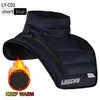 Cappellini da ciclismo Maschere Inverno Moto Sciarpa Collo Fodera in cotone Caldo antivento riflettente Sci Moto Passamontagna Moto Collo/Maschera Uomo Donna 231108