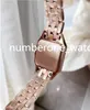 18K Rose Gold Women Square Watch 27 mm damski kwarcowy zegarek 904 STALowy sport Waterproof Designer Watch