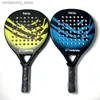 CAMEWIN Strandtennisracket EVA Core Padd Carbon en Glasvezel Zacht Gezichtsracket met Tas voor Heren Dames Outdoor Strandsport Q231109