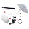 Freeshipping 3In1 Zestaw fotograficzny 65-200 cm Studio Lighting Statyw Light Stand Stolive Flash Wspornik 33 Półprzezroczysty miękki fagp