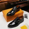 22 Modell Ny vår sommar snörning män skor designer hög kvalitet vintage brittisk formell lyxklänning loafers bröllop brogue skor arbete stor storlek 38-47