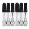 TH205 빈 세라믹 팁 vape 카트리지 0.5ml 1ml 카트리지 Atomizer 510 스레드 두꺼운 오일 dab 펜 왁스 기화기