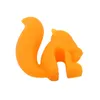 Tea Pets 5pcs/set Tools Silicone Bag Hanging Squirrel Shape Bags Holder Coffee Cup Wineglass Label Party Supplies
