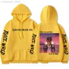 Heren Hoodies Sweatshirts Rapper Juice Wrld Hoodies Men Women Sweatshirts Fashion Hip Hop Hap Haped Casual pullovers Autumn Boys Girls Black Streetwear Tops M230408