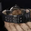 Relógios de pulso casual pulseira de couro número dial quartzo relógio de pulso moda homens relógios para homem simples esporte estilo masculino relógio relogio masculino 231108