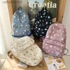 Mochilas 2023 Full Star Imprimir Nylon Mochila Moda Jovens Meninos e Meninas Sacos Escolares Adolescentes Meninas Bolsa de Ombro de Alta Capacidade BookbagL231108