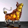 Bar Tools Ox Year Whisky Glass Cow Decanter Whisky Animal Bull Shaped Home Bar Wine Bottle For Liquor Scotch Drinkware Gift 1L GlassSes 231107