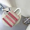 Bolsos de compras Kawaii Print Chic Modern Home Tote Bag Lona de reciclaje Shopper Hombro Geométrico Multicolor Bolso