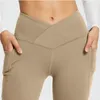 Active Pants Flare Leggings High midja Wide Leg Women Gym Sport Yoga Dance Trousers All-Match Streetwear Clothing