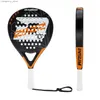 Tennis Rackets Padel Tennis Racket 100% Full Carbon Fiber Surface with EVA SOFT Mory High Balance Pad Padd Q231109