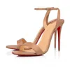 مع Box Red Bottoms Heels Shoes Women Ender Cheels Clingback Enels Peep Toes Sandals Sandals Sexy Sexy Toe Toe Lofers So Kate Brand Stiletto High Heels Shoes