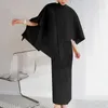 Sukienki robocze miyake plisowane muzułmańskie trzyczęściowe zestawy Abaya: Chic Nieregularna luźna koszulka elegancka elegancka sukienka sukienka bez rękawów