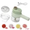 Nieuwe 1 stks Elektrische Knoflook Chopper Mini Voedsel Chopper Voor Babyvoeding Blender Draadloze Knoflook Stamper Draagbare Knoflookpers Y3a3