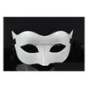 Party Masks Mens Mask Halloween Masquerade Mardi Gras Venetian Dance Face The Mixed Color 3702 Drop Delivery Home Garden Festive Supp Dh5Mt