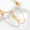 Bangle Purui Bohemia Charm Star Upper Arm Bransoletka Wiselanta Regulowane bransoletki dla kobiet mody biżuterii kantbangle kent22