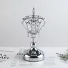Home Decor Crown Crystal Candle Holders for wedding party decorations