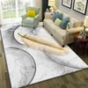 Tapis nordique salon tapis chambre simple moderne géométrique triangle imprimé tapis tapis de sol tapis de porte