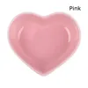 Plates Cute Condiment Dishes Snack Serving Dipping Bowl Ceramic Sauce Dish Seasoning Mini Heart Shape